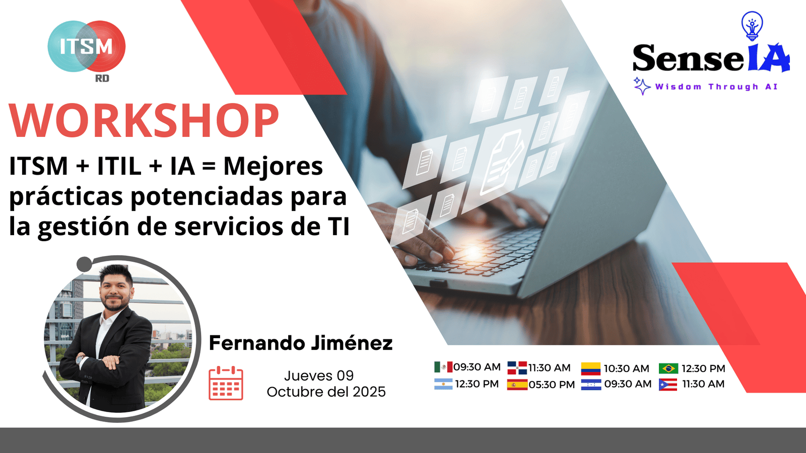 ITSM + ITIL + IA = Mejores prácticas potenciadas para la gestión de servicios de IT